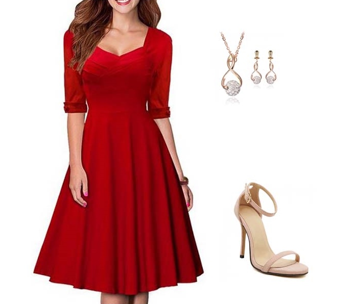 Vestido Rojo