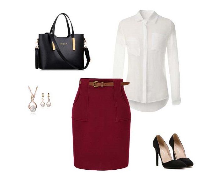 Look de Oficina Work office ropa conjunto